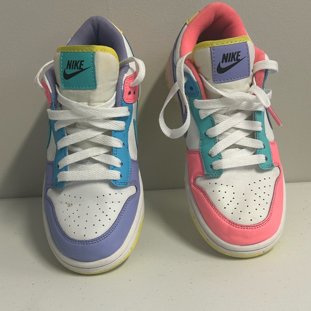 Nike Kids Sneakers - Pink, Blue, Purple, White - Picture 9 of 10